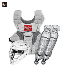 ชุดป้องกันเบสบอลแบบกำหนดเอง หมวกกันกระแทก แผ่นป้องกันหน้าอก สนับแข้ง ขายดีที่สุด ราคาขายส่ง - Product Image 1