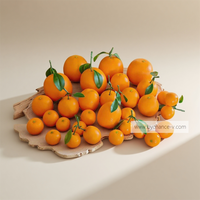 Hoge Kwaliteit Kunstfruit Premium Nep Oranje Fruit Voor Keuken Aanrecht Restaurant Display En Evenement Decor