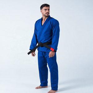 Kimono Profesional Azul para Jiu Jitsu Brasileño, Uniforme BJJ con Logotipo Personalizado, Proveedor Mayorista, Artes Marciales, Entrenamiento de Grappling - Product Image 2