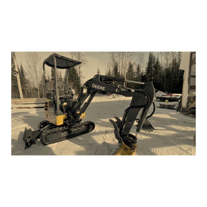 John Deer 17G mini excavateur compact conception fiable forte machine polyvalente pour la fondation et l'utilisation utilitaire - Product Image 3