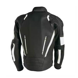 Veste en cuir de course de moto professionnelle pour hommes de haute qualité sur mesure véritable équipement de protection de qualité supérieure respirant CE - Product Image 4