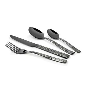 Ensemble de couverts en métal faits à la main, couverts élégants en acier inoxydable pour la maison, l'hôtel, la cuisine et la table - Product Image 5