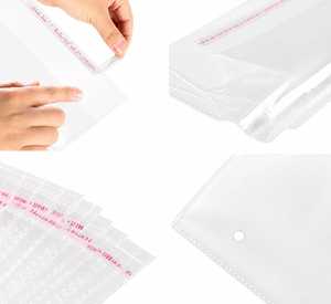 ถุงพลาสติกใส OPP สำหรับบรรจุภัณฑ์เสื้อผ้า - Product Image 1