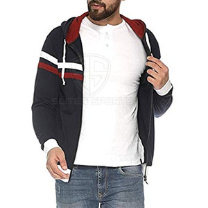 Sudaderas con Capucha Extra Grandes de la Mejor Calidad para Hombre, Manga Larga, Estilo Urbano, a la Moda, Invierno, Diseño Sólido, Forro Polar - Product Image 3