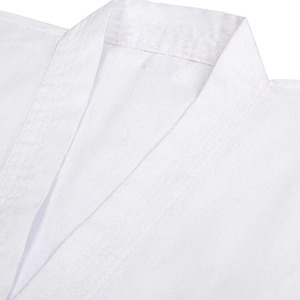 เครื่องแบบคาราเต้เทควันโด้ทำจากผ้าฝ้าย100% ออกแบบได้ตามต้องการฝึกฝนใหม่สไตล์ยูโดและกังฟู - Product Image 2