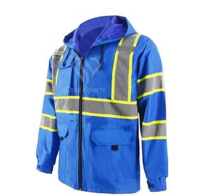 เสื้อแจ็กเก็ตสำหรับผู้ชายเสื้อแจ็กเก็ตนิรภัยสะท้อนแสงสะท้อนแสงมองเห็นได้ชัดเจน - Product Image 2