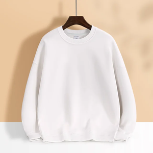 2024 invierno nuevo diseño 350gsm cuello redondo piedra sudaderas francés Terry sudadera para hombres bolsillo lateral diseño isla camisas - Product Image 6