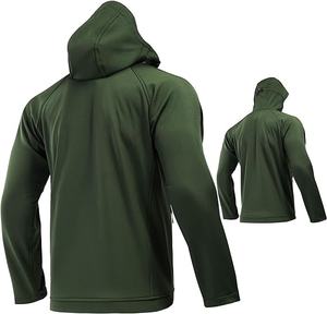 แจ็กเก็ตมีฮู้ดสำหรับผู้ชายเสื้อแจ็คเก็ตผ้านิ่มกันน้ำสำหรับวิ่งปีนเขาเสื้อแจ็คเก็ตสำหรับผู้ชาย - Product Image 1