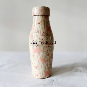 Vasos de plástico con aspecto de cobre de diseñador para necesidades de hidratación de rutinas de bienestar de lujo-Tradebyd - Product Image 6