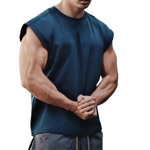 Débardeur de gymnastique d'été pour hommes, gilet de sport sans manches à séchage rapide pour l'entraînement en salle de sport - Product Image 5