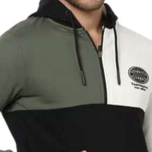 Sweat-shirts et pulls à capuche unisexes pour hommes Color Block Essentials, 100% coton, séchage rapide, mode durable - Product Image 2