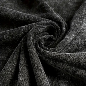 Camisetas lavadas con ácido de alta calidad para mujer, talla grande personalizada con patrón sólido, grupo de edad, adolescentes, servicio OEM - Product Image 6