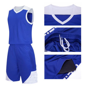 Vêtements de basket-ball respirants pour hommes, chemises de basket-ball en polyester 100% Hemd Camisa, uniformes OEM, vente en gros bon marché - Product Image 5