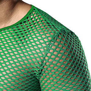 Camisetas de malla de alto rendimiento para entrenamientos intensos y sesiones de fitness, camisetas de malla para hombre - Product Image 5
