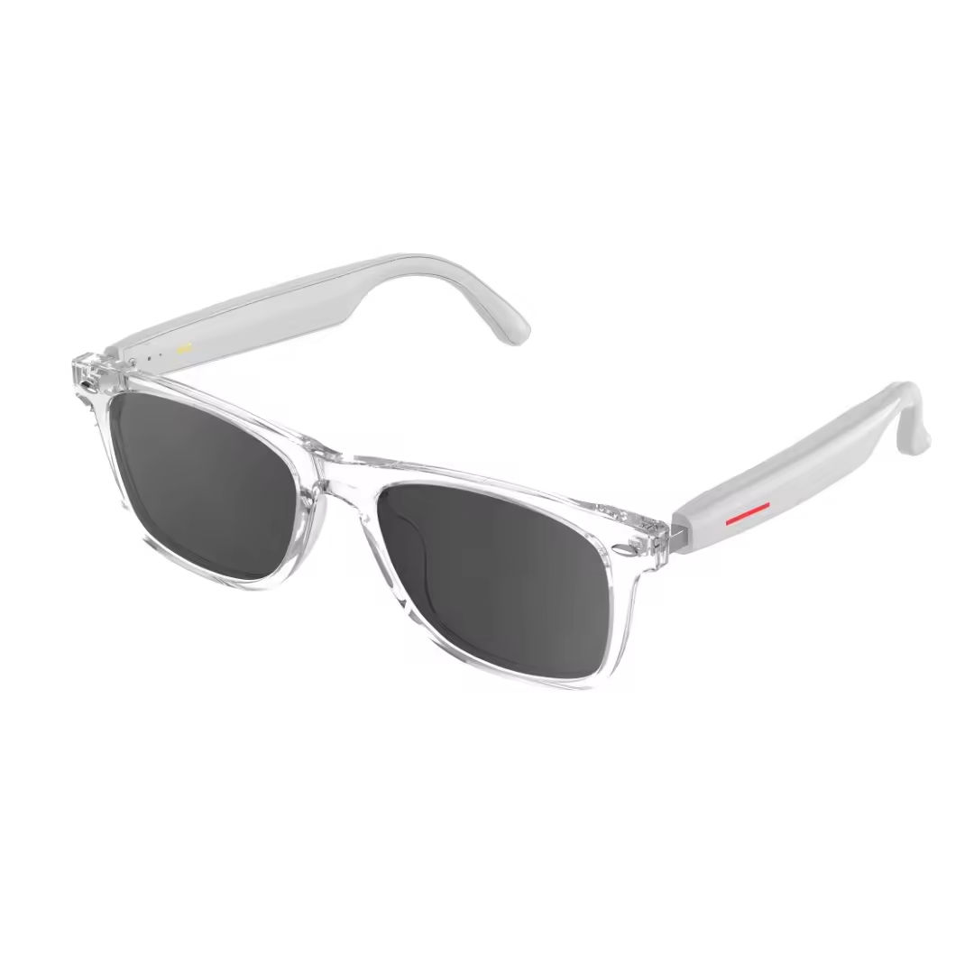 Lunettes de soleil blanches style IA