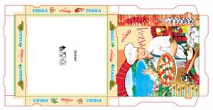 Caja para llevar de pescado y patatas fritas con impresión personalizada, papel kraft de calidad alimentaria, a prueba de grasa, exportador de envases para comida rápida - Product Image 3