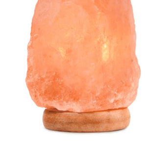 Venta al por mayor, respetuoso con el medio ambiente, moderno, tallado, interruptor de atenuación, rosa, sal del Himalaya, lámparas de madera, cristal, Roca, piedra grande, Base para el hogar - Product Image 4