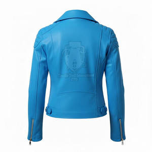 Chaqueta de Cuero Moderna para Mujer en Diferentes Colores y Tallas / Chaqueta de Cuero de Manga Larga para Mujer de Buena Calidad a Precio Accesible - Product Image 2