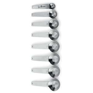 Iginio Massari <b>Measuring</b> <b>Spoons</b> Set Stainless Steel 8 Pcs Precision Pastry - Product Image 2