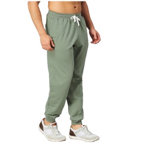 Pantalon de jogging unisexe personnalisé brodé, coupe oversize ample évasée, 100 % coton, motif droit - Pantalon de jogging tendance pour homme 2026 - Product Image 2