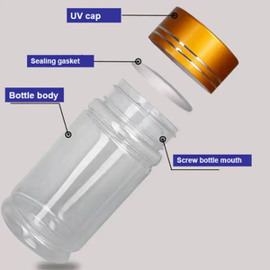 ขวดยา PET สีน้ำตาล175cc 150cc ฝาพลาสติกสำหรับยาและบรรจุภัณฑ์กาแฟผลิตในเวียดนาม - Product Image 4