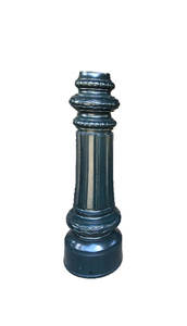OEM โคมไฟโพสต์ฐานหล่อเหล็กหล่อใหม่ตกแต่งสวนไฟถนนตกแต่งหายโฟมหล่อ - Product Image 2