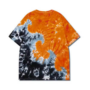 Camiseta de lavado ácido de alta calidad para hombres Logotipo personalizado de gran tamaño y patrón sólido vintage pesado 100% algodón - Product Image 3