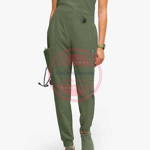 กางเกงสครับทางการแพทย์สำหรับผู้หญิงและผู้ชายกางเกงสครับพยาบาลออกแบบได้ตามต้องการ - Product Image 5