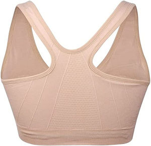 2025 nouveau soutien-gorge sans couture Yoga vêtements actifs fermeture éclair soutien-gorge de sport dames haute qualité Logo personnalisé Sexy pour les femmes bas prix Fitness 10 pièces - Product Image 3