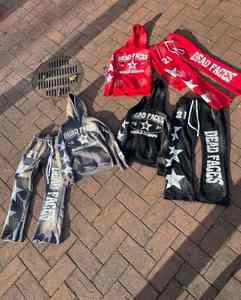 <b>Men's</b> Custom 3D for Puff Print Sweatsuit Set Heavyweight 100% Cotton Fleece Full-<b>Face</b> Zip Hoodie for Winter Sports Streetwear - Product Image 3