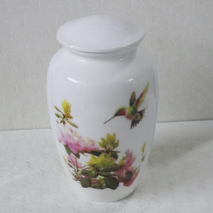 Urne de crémation pour adultes imprimée la plus vendue de style américain pour l'urne commémorative des cendres fabriquée et fournie par HHO - Product Image 6