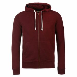 Veste zippée à capuche en molleton de coton multicolore de qualité supérieure pour hommes, veste zippée douce avec broderie 3D, manteau d'hiver teint en plaine - Product Image 4