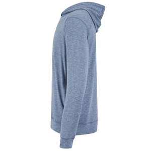 Mens golf quarter zip hoodie with stand collar lightweight stretch pullover for training outdoor sports and custom logo branding - Product Image 5