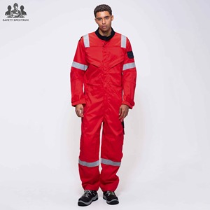 Industrial Safety <b>Work</b> Coveralls | Protective Uniform Wear | Polyester <b>Waterproof</b> Breathable | Long Lasting Fabric | - Product Image 1