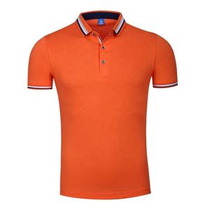 เสื้อโปโลผู้ชายผ้าคอตตอนโพลีเอสเตอร์ผ้าฝ้ายโพลีเอสเตอร์กันหดแขนสั้น2025ใหม่สไตล์แฟชั่น - Product Image 1