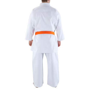 Combinaison de karaté unisexe légère de haute qualité, kimono de jiu-jitsu en coton uni personnalisé, vêtements d'arts martiaux - Product Image 2