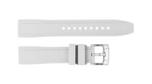 JD371 Correa de Reloj Inteligente de Silicona Blanca Elástica y Transpirable de Alta Calidad, Deportiva, Suave, Ligera, Resistente al Agua, Unisex, 18-24 mm, Personalizable - Product Image 5