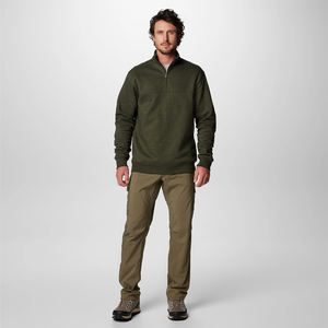 Sweat-shirt Slim Fit à demi-fermeture éclair pour hommes Pull Street Wear Sweat-shirt d'extérieur pour hommes adultes avec design et taille personnalisés - Product Image 4