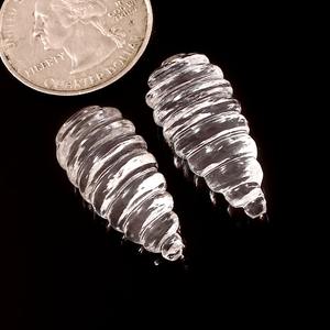 คริสตัลใสควอตซ์แกะสลักด้วยมือพลอยคู่คุณภาพเกรดธรรมชาติสำหรับเครื่องประดับใช้แกะสลักหรูหราหยดเปลี่ยนสี - Product Image 2