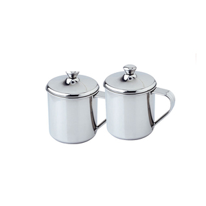 Taza de afeitar de acero inoxidable para hombres de gran venta de Fabricante Mayorista - Product Image 3