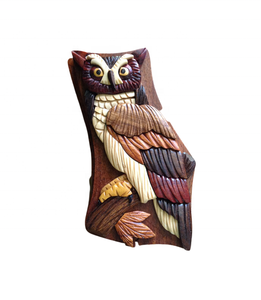 Boîte de puzzle en bois sculpté à la main artisanal du Vietnam Puzzle élégant Plaque en bois pour stocker des bijoux Souvenir cadeau fête été - Product Image 5