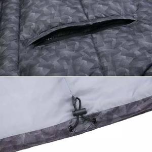 Veste matelassée style High Street pour hommes Vêtements de sport avec capuche résistante à l'eau et fermeture à glissière Manteau d'hiver OEM - Product Image 6