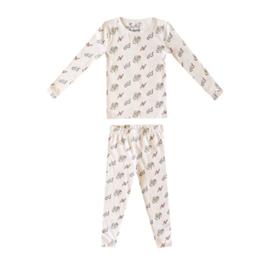 Conjunto de Pijama Térmico de Otoño para Niña, Talla Grande, 100% Algodón de Rizo, Transpirable, de Secado Rápido, Proveedor OEM Personalizado - Product Image 3