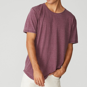 เสื้อยืดผ้าฝ้าย100% สะพายไหล่สำหรับผู้ชายพิมพ์ลายโอเวอร์ไซส์ผ้าถักแบบเป็นทางการออกแบบได้ตามต้องการ - Product Image 1