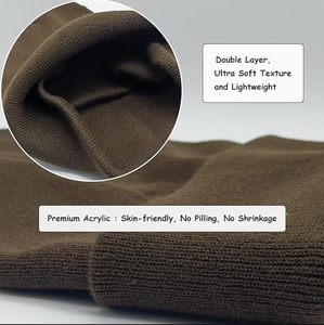 <b>Beanie</b> Blanks Winter Bennie Caps <b>Women</b> <b>Beanie</b> <b>Hats</b> With Custom logo wholesale Low Price - Product Image 5