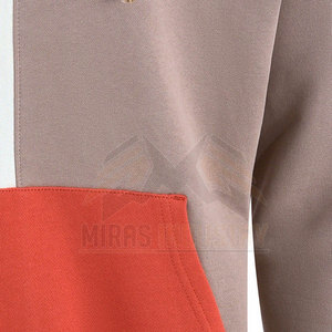 Sweat-shirt à capuche en polaire française de haute qualité pour hommes, avec impression solide, en tissu épais, avec poche taille XS - Product Image 4