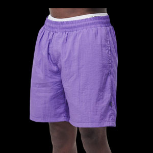 Pantalones de Surf de Spandex para hombre, pantalones cortos de playa de Color sólido con cordón, diseño de moda simple, pantalones cortos de una sola pieza para hombre - Product Image 6