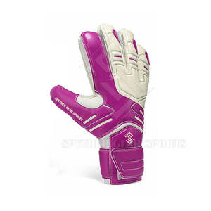 Guantes de Portero de Látex de Alta Calidad con Logotipo Personalizado, Corte Plano, Antideslizantes, con Cierre de Velcro, Nuevo Estilo, Entrenamiento, en Existencia - Product Image 3