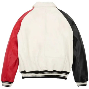 Chaqueta de Cuero para Hombre de Alta Calidad, Estilo Urbano, Cuello Alto, Mangas Regulares, Hecha a Medida, Superventas 2025 - Product Image 2