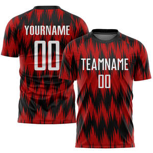เสื้อฟุตบอลแขนสั้นพรีเมียม ยูนิเซ็กซ์ น้ำหนักเบา แห้งเร็ว ระบายอากาศได้ดี ผลิตจากโพลีเอสเตอร์ 100%  โลโก้แบบซับลิเมชั่น สำหรับผู้ใหญ่ สั่งทำได้ - Product Image 6